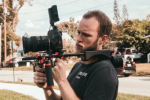 Legal Videographer Working